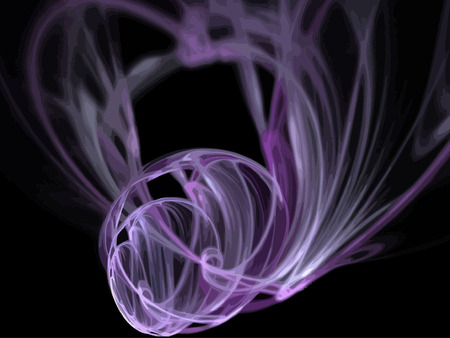 Illustration of digital fractalのイラスト素材