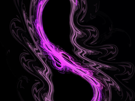 Vector Illustration of digital fractalのイラスト素材