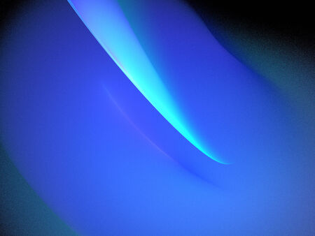 Digital Fractal on Blackの写真素材