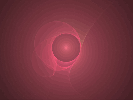 Vector Illustration of digital fractalのイラスト素材