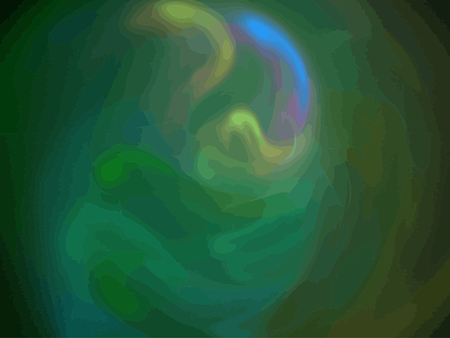 Illustration of digital fractalのイラスト素材