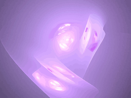 Vector Illustration of digital fractalのイラスト素材