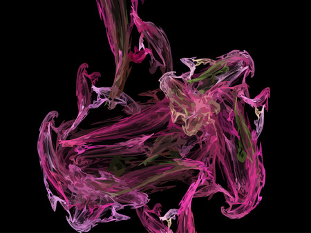 Illustration of digital fractalのイラスト素材