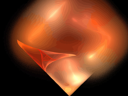 Illustration of digital fractalのイラスト素材