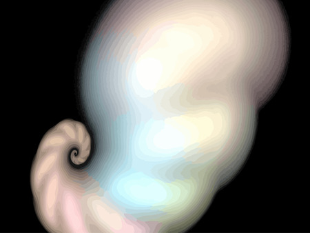 Illustration of digital fractalのイラスト素材