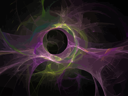 Illustration of digital fractalのイラスト素材