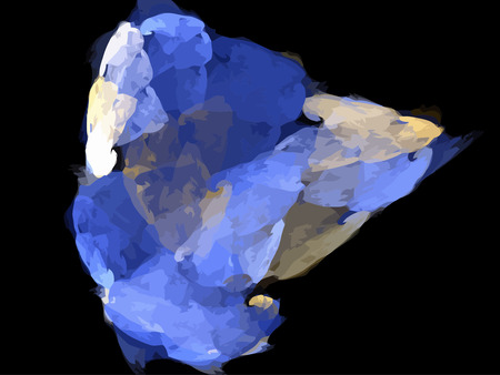 Illustration of digital fractalのイラスト素材