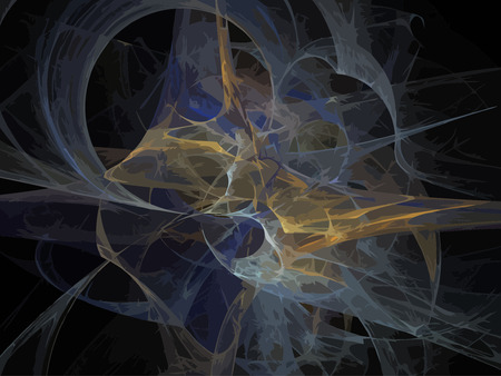 Illustration of digital fractalのイラスト素材