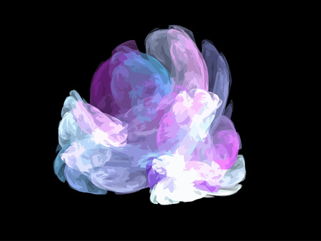 Illustration of digital fractalのイラスト素材