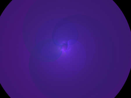 Digital Fractal on Blackの写真素材