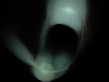 Digital Fractal on Blackの写真素材