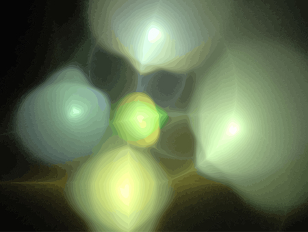 Vector Illustration of digital fractalのイラスト素材