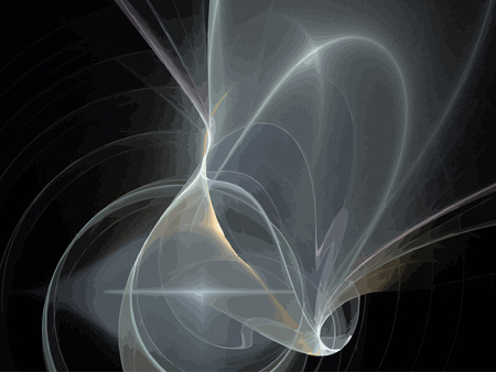 Vector Illustration of digital fractalのイラスト素材