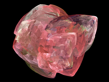 Illustration of digital fractalのイラスト素材