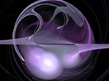 Illustration of digital fractalのイラスト素材