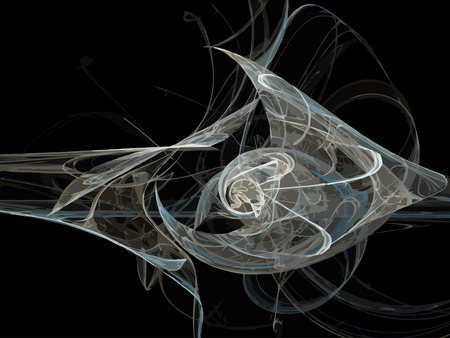 Illustration of digital fractalのイラスト素材