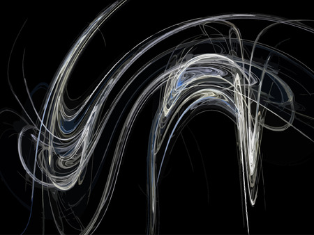 Vector Illustration of digital fractalのイラスト素材