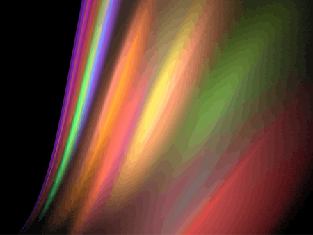 Illustration of digital fractalのイラスト素材