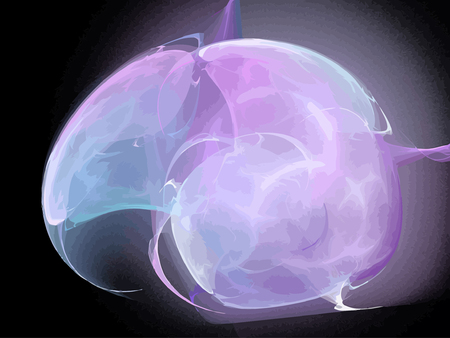 Illustration of digital fractalのイラスト素材