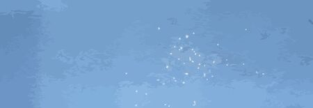 glare on waterのイラスト素材