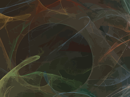 Illustration of digital fractalのイラスト素材