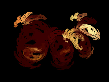 abstract fractal backgroundのイラスト素材