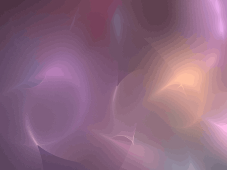 Digital Fractal on Black Colorのイラスト素材