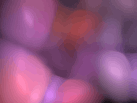 Digital Fractal on Black Color
