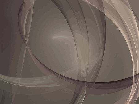 Digital Fractal on Black Colorのイラスト素材