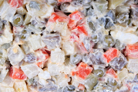 many salad at dayの写真素材