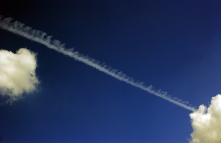 cloud on blue skyの写真素材