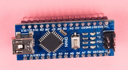 Printed Circuit Board with components