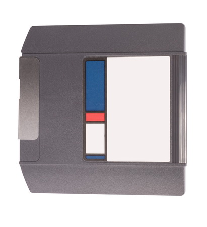micro floppy disk isolated