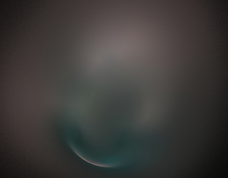 image of one Digital Fractal on Black Colorの写真素材