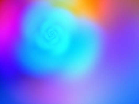 image of one Digital Fractal on Black Colorの写真素材