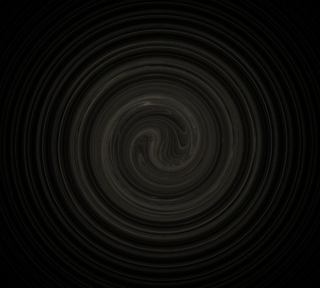 image of one Digital Fractal on Black Colorの写真素材
