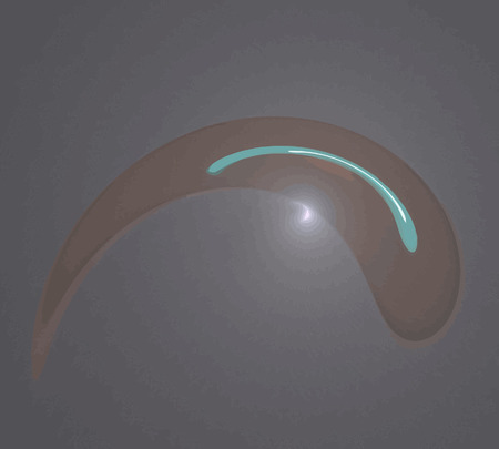 Vector Illustration of digital fractalのイラスト素材