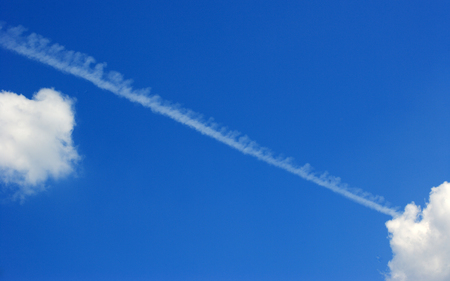 cloud on blue skyの写真素材