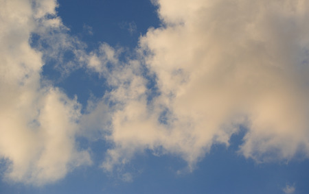 cloud on blue sky
