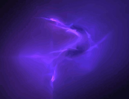 one Illustration of digital fractal with multicolorのイラスト素材