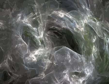 one Illustration of digital fractal with multicolorの写真素材
