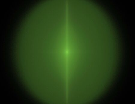 image of one Digital Fractal on Black Colorの写真素材