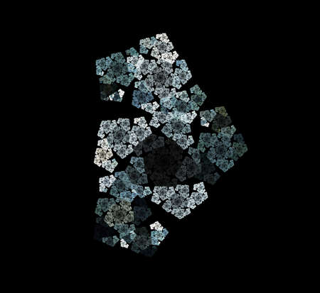 image of one illustration of digital fractal