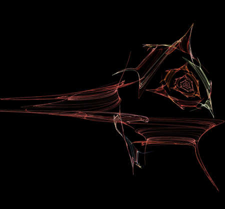 image of one illustration of digital fractal