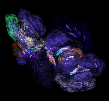 image of one illustration of digital fractal