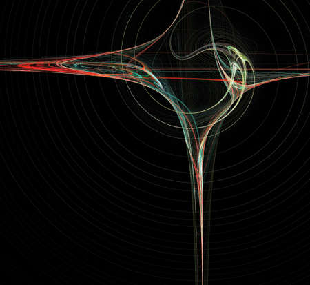 image of one illustration of digital fractal