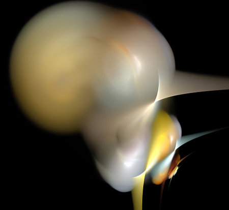 image of one illustration of digital fractalの写真素材