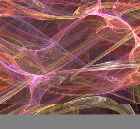 image of one illustration of digital fractalの写真素材
