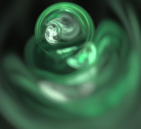 image of one illustration of digital fractalの写真素材