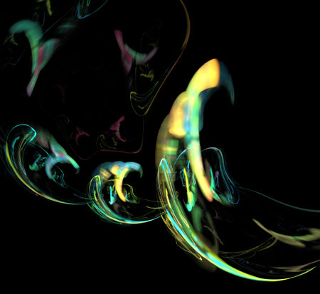 image of one illustration of digital fractal